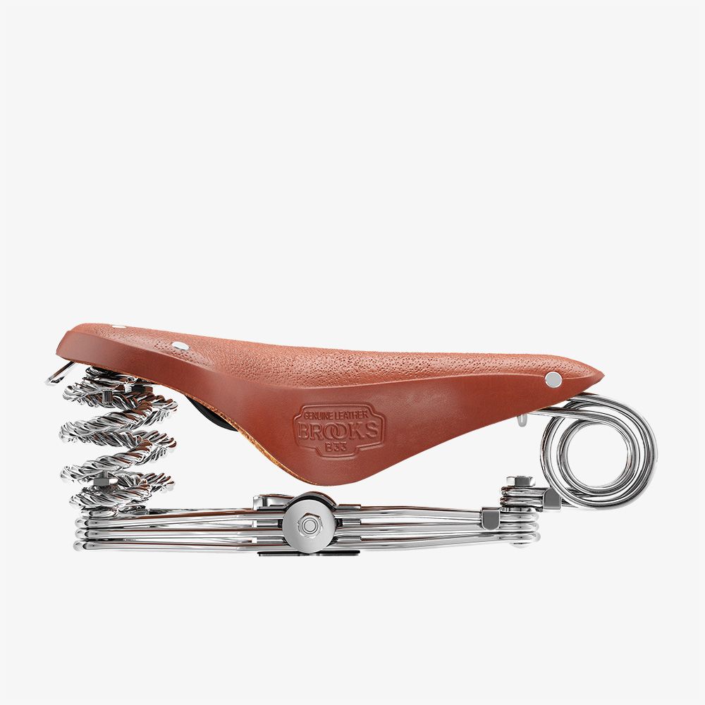 BROOKS B33 SADDLE RAILED BICYCLE SEAT