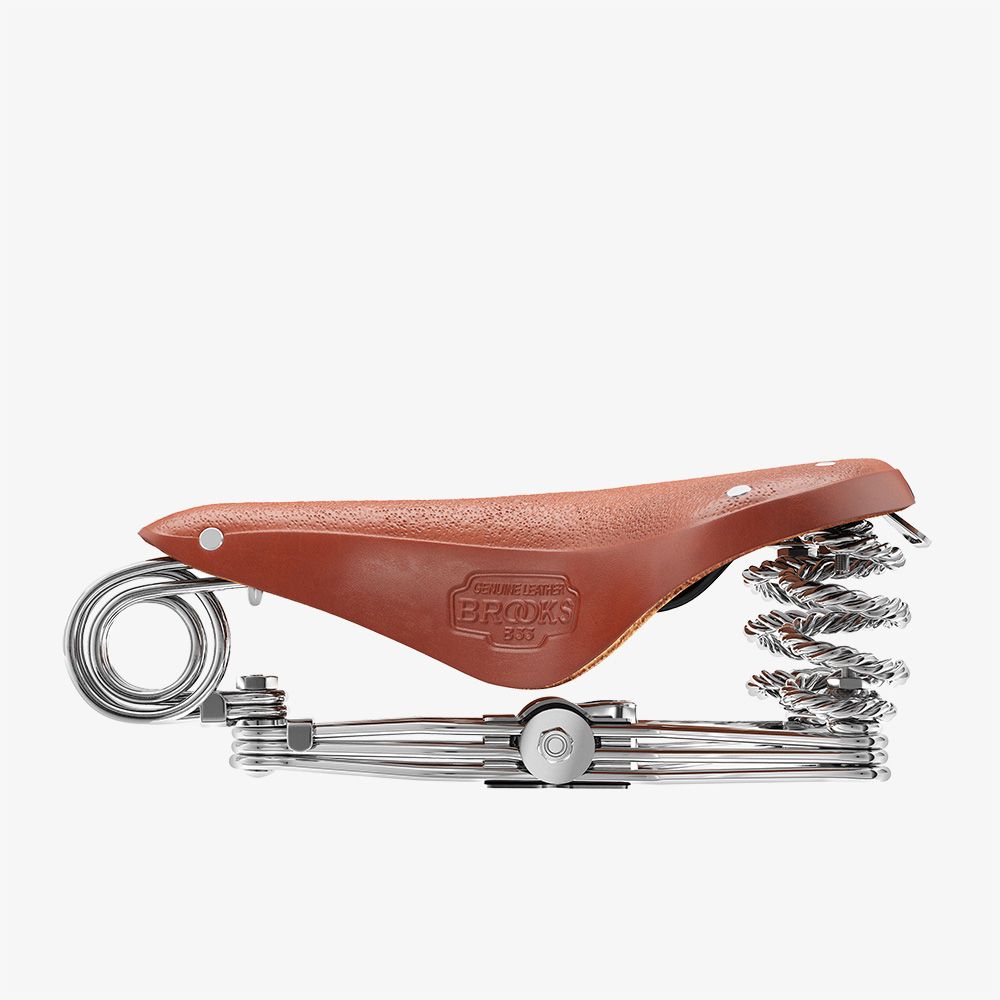 BROOKS B33 SADDLE RAILED BICYCLE SEAT