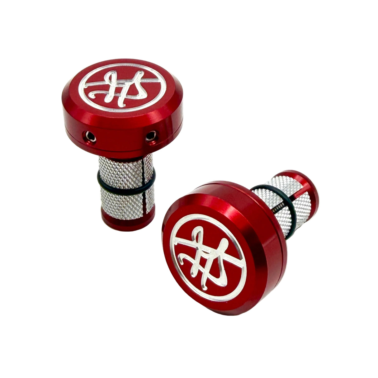 GARY TURNER GT X BILLET BMX SIGNATURE LOGO HIDDEN BOLT HANDLEBAR ENDS