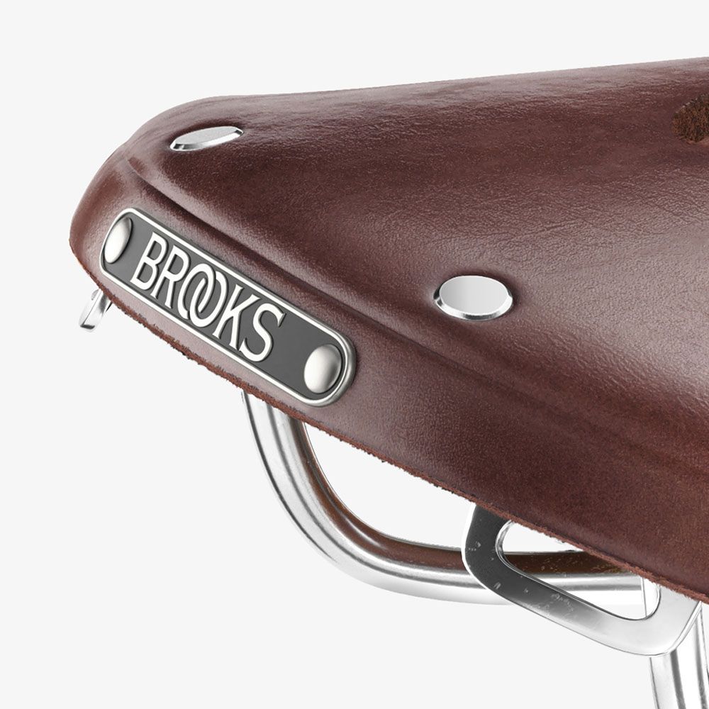 BROOKS B17 CARVED SADDLE RAILED BICYCLE SEAT