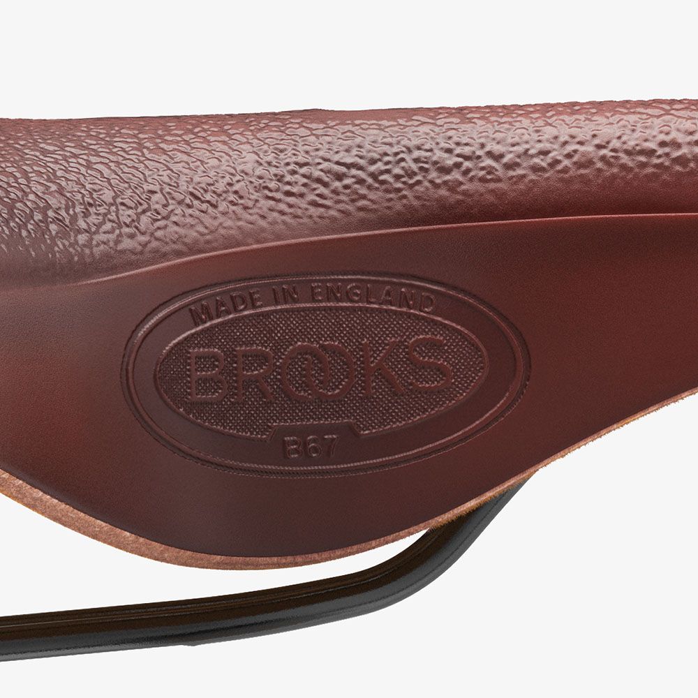BROOKS B67 SADDLE RAILED BICYCLE SEAT