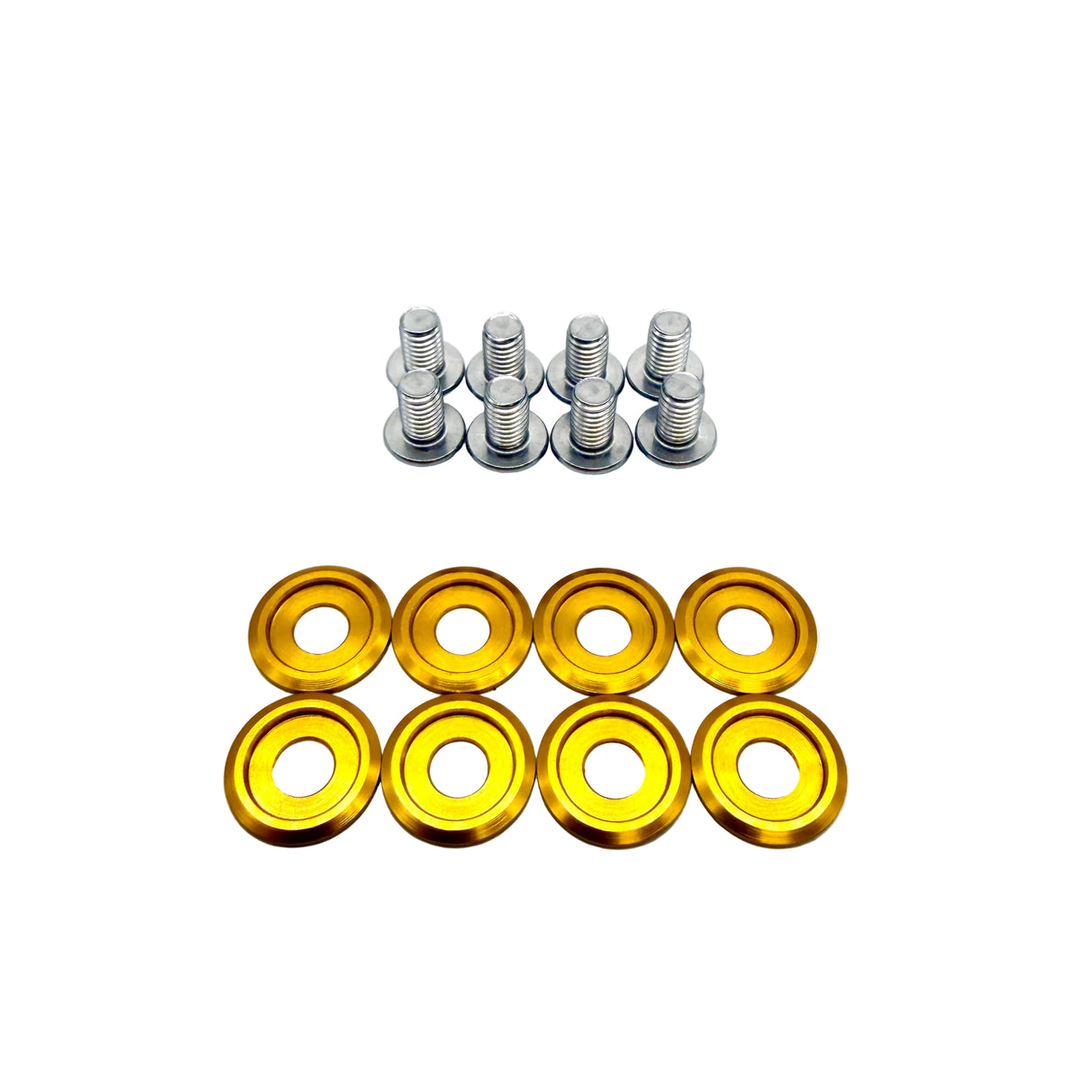 BILLET BMX PRO SERIES PEDAL CAGE WASHERS (8-PACK)