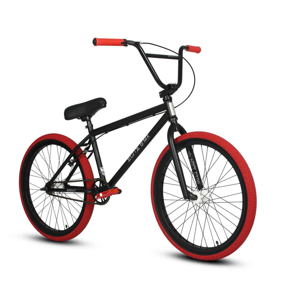 ELITE BMX BANDIT 24" - BLACK RED BIKE Bandit 24" Elite BMX Black Red