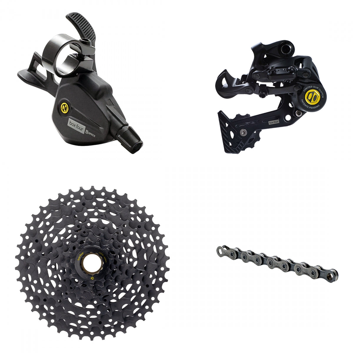 BOX FOUR 8S WIDE GROUP SET