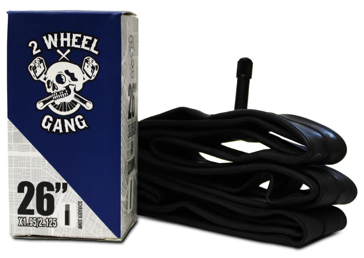 2 WHEEL GANG 26"X1.95/2.125" BICYCLE TIRE INNER TUBE