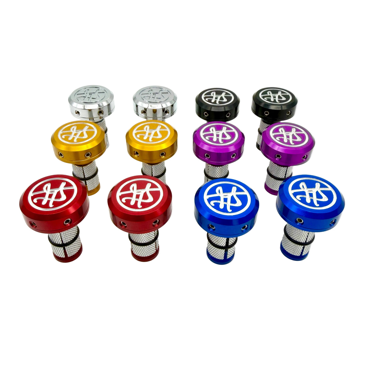 GARY TURNER GT X BILLET BMX SIGNATURE LOGO HIDDEN BOLT HANDLEBAR ENDS
