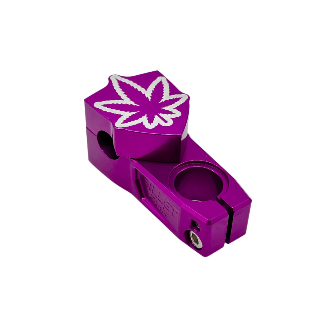 BILLET BMX WEED LEAF TOP LOAD STEM 57MM COLLECTOR SERIES