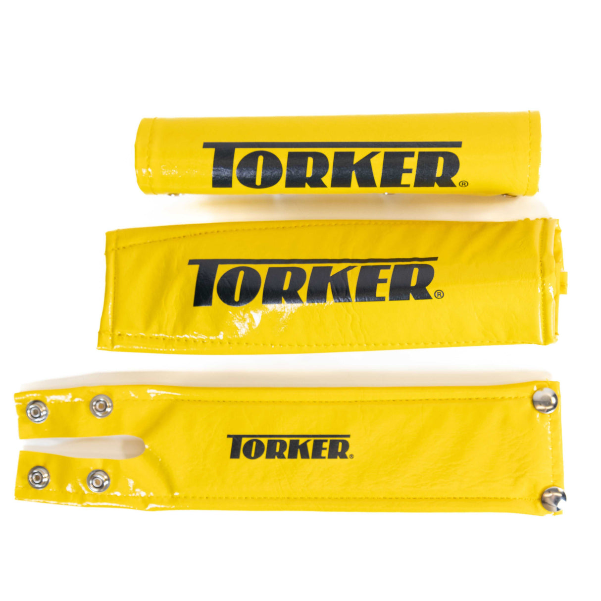 Torker Vinyl Snap Padsets - By Flite BMX Padsets TOR-VIN-BLK