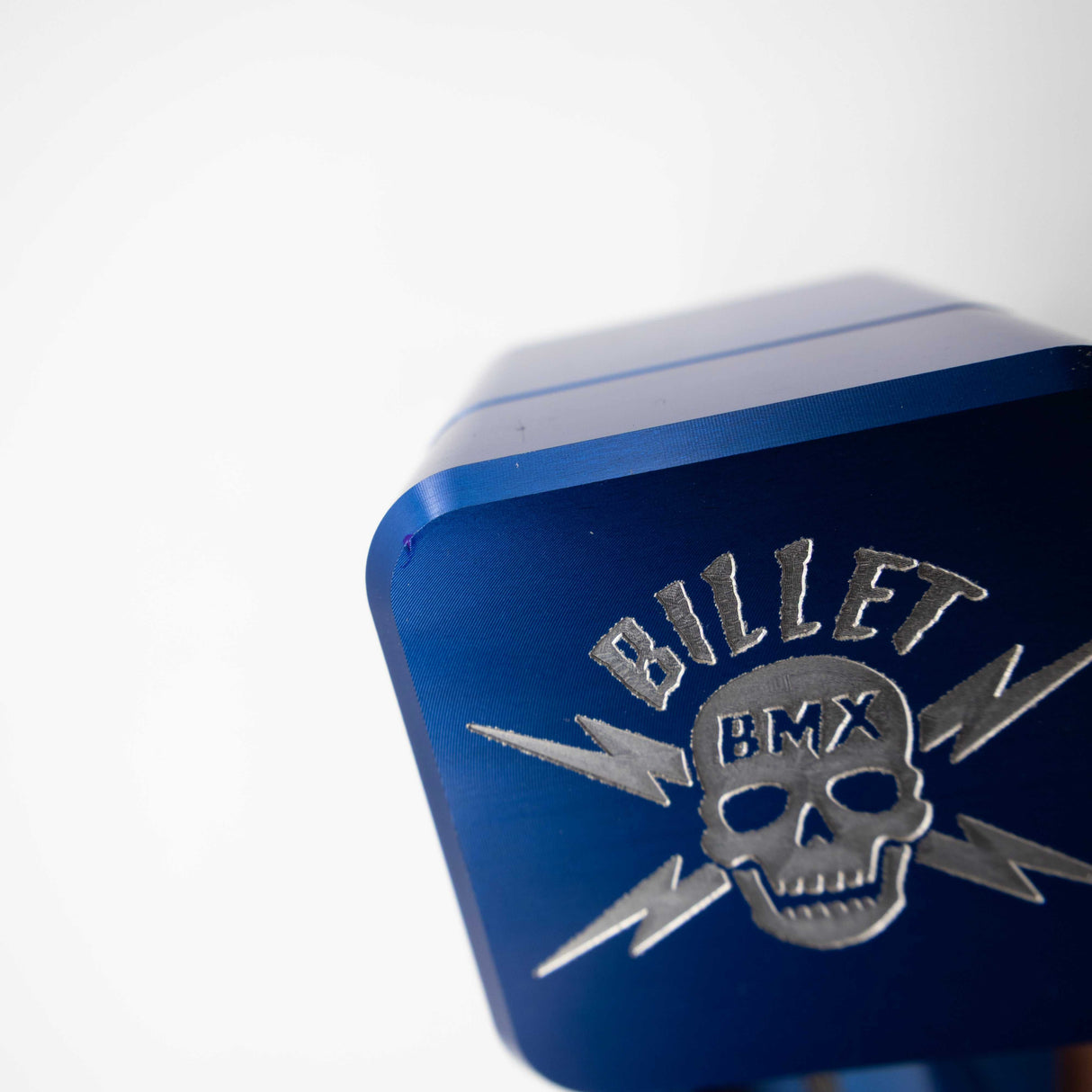 BLEM BILLET BMX SKULL TOP LOAD STEM 53MM CLASSIC SERIES STEMS BIL-STEM-53-SKULL-RED