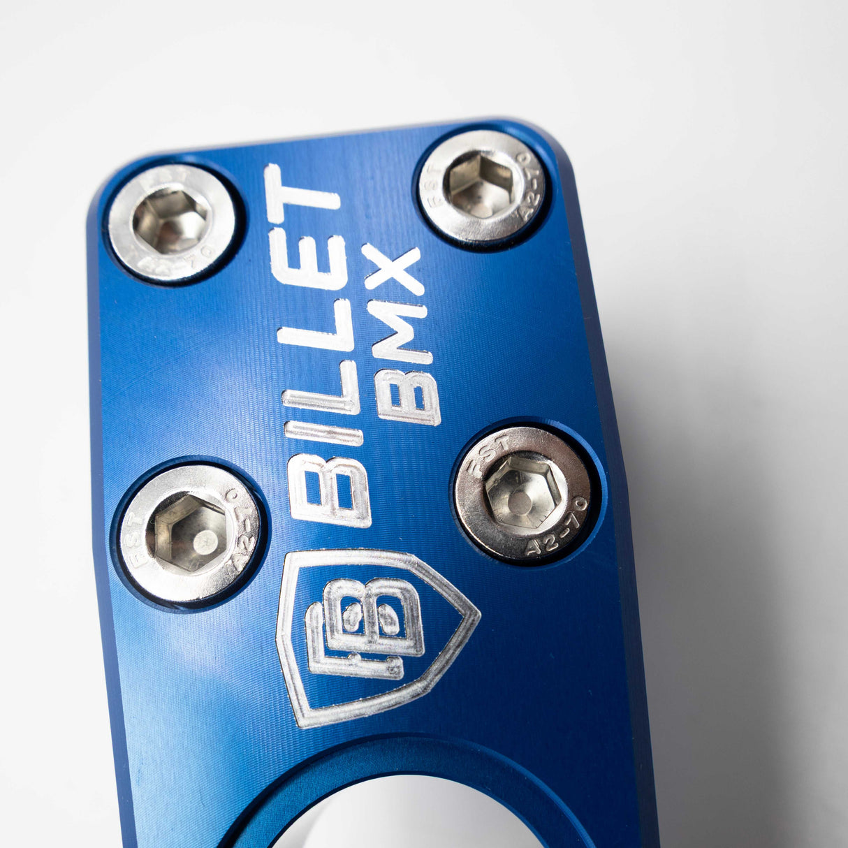 BLEM BILLET BMX SKULL TOP LOAD STEM 53MM CLASSIC SERIES STEMS BIL-STEM-53-SKULL-RED