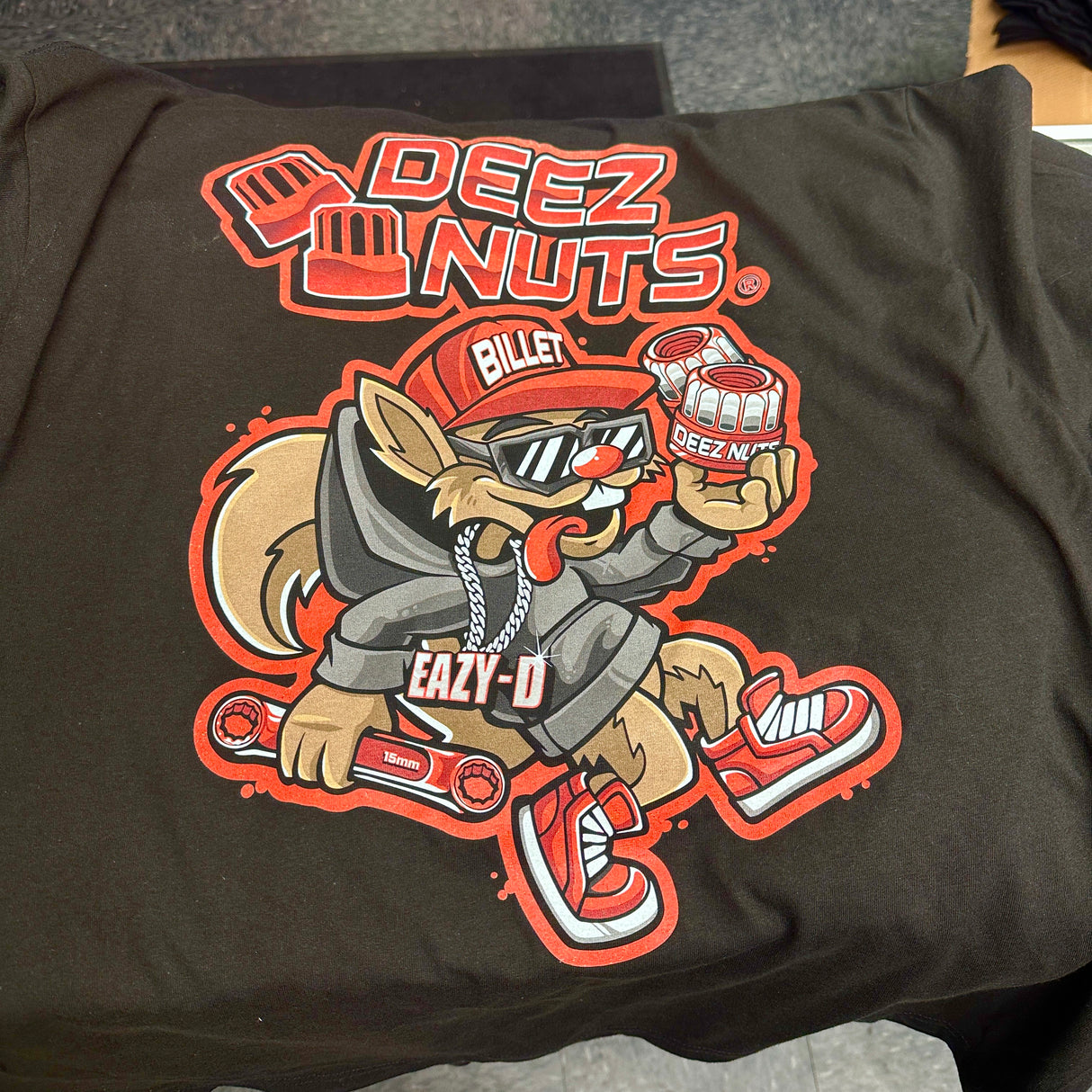 BILLET BMX Deez Nuts Eazy-D T-SHIRT BLACK