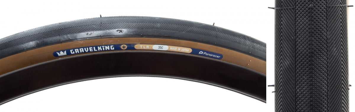 PANARACER GRAVELKING+ SLICK TUBELESS TIRES 593899