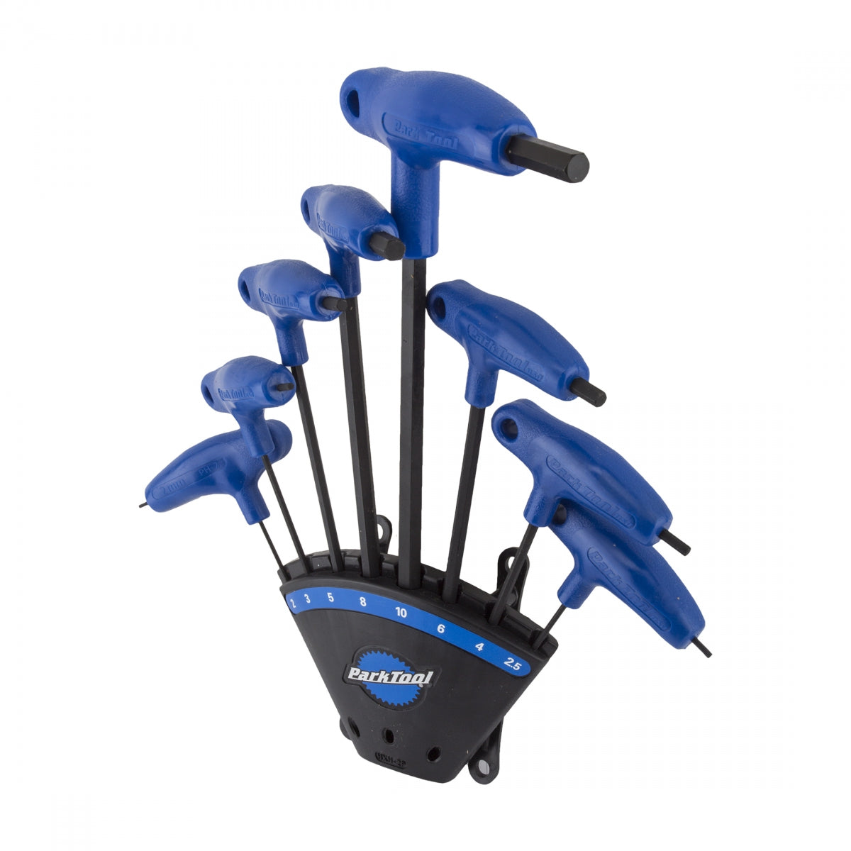 PARK TOOL PH-1.2 P-Handle Hex Wrench Set with Holder