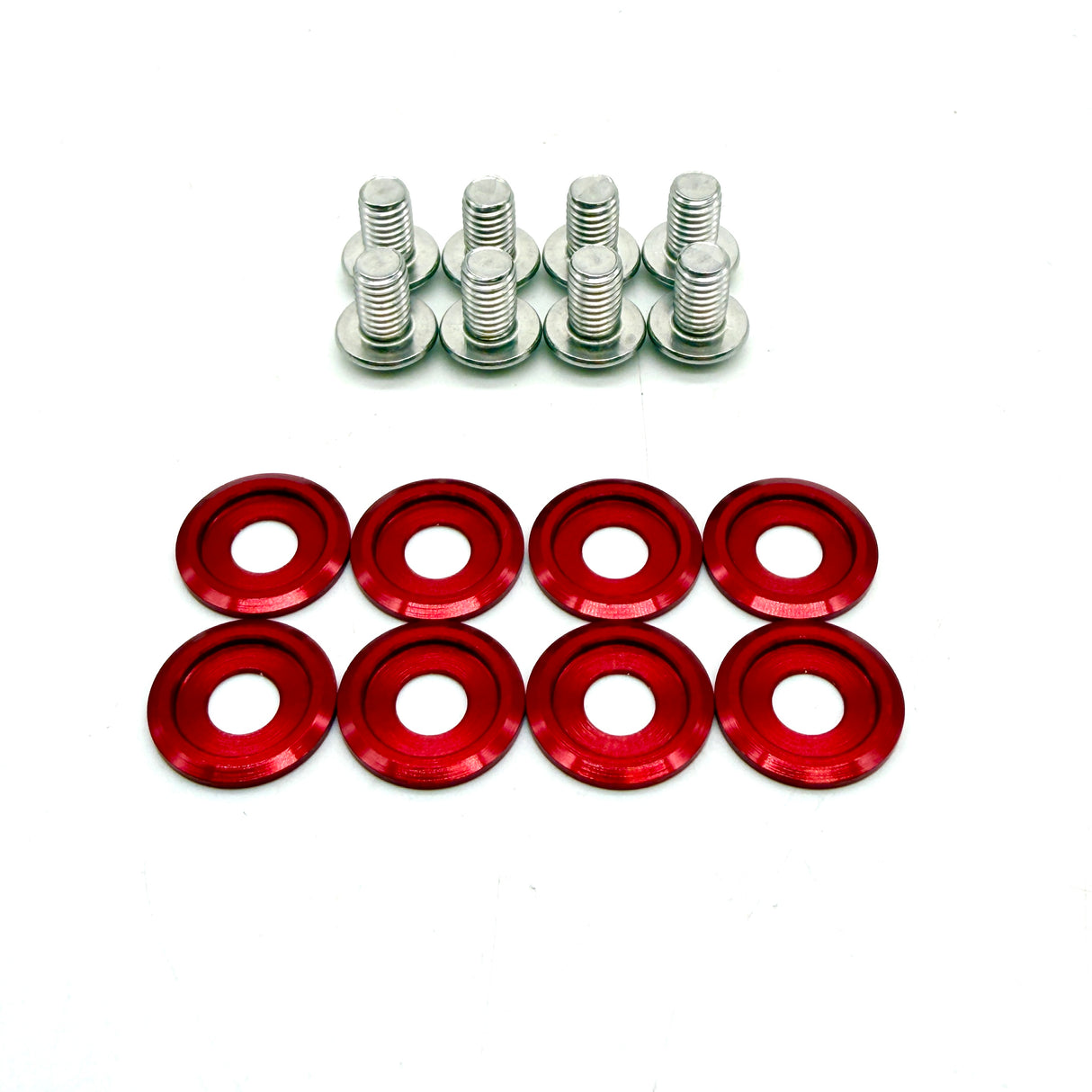 BILLET BMX PRO SERIES PEDAL CAGE WASHERS (8-PACK)