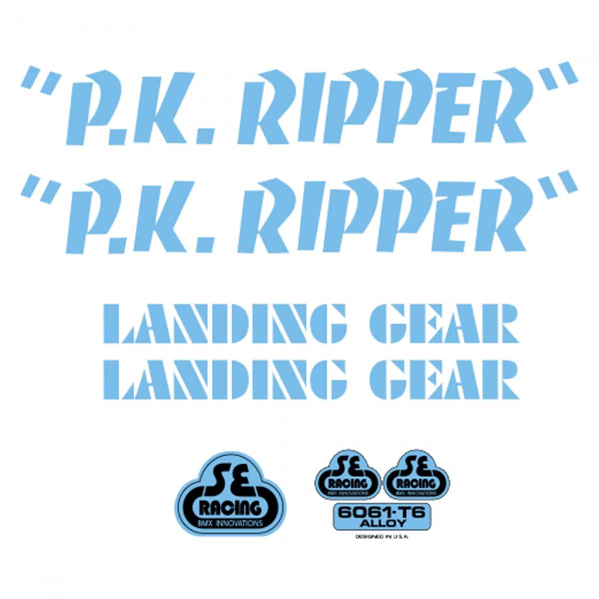 SE BIKES PK RIPPER DECAL SET DECALS 912916
