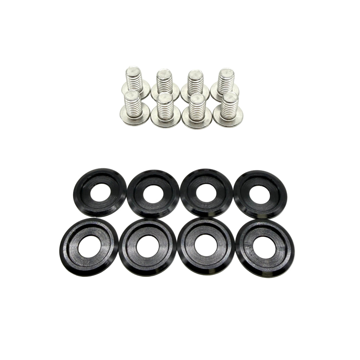 BILLET BMX PRO SERIES PEDAL CAGE WASHERS (8-PACK)