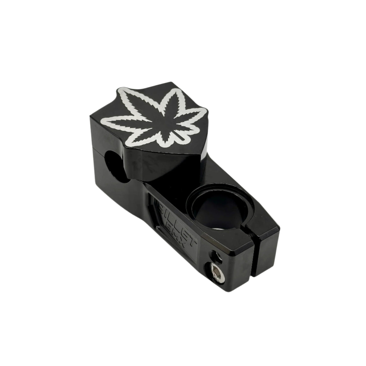BILLET BMX WEED LEAF TOP LOAD STEM 57MM COLLECTOR SERIES