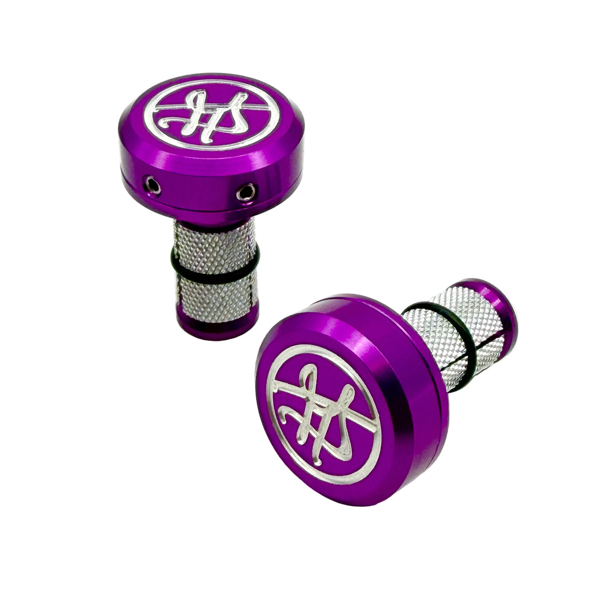 GARY TURNER GT X BILLET BMX SIGNATURE LOGO HIDDEN BOLT HANDLEBAR ENDS