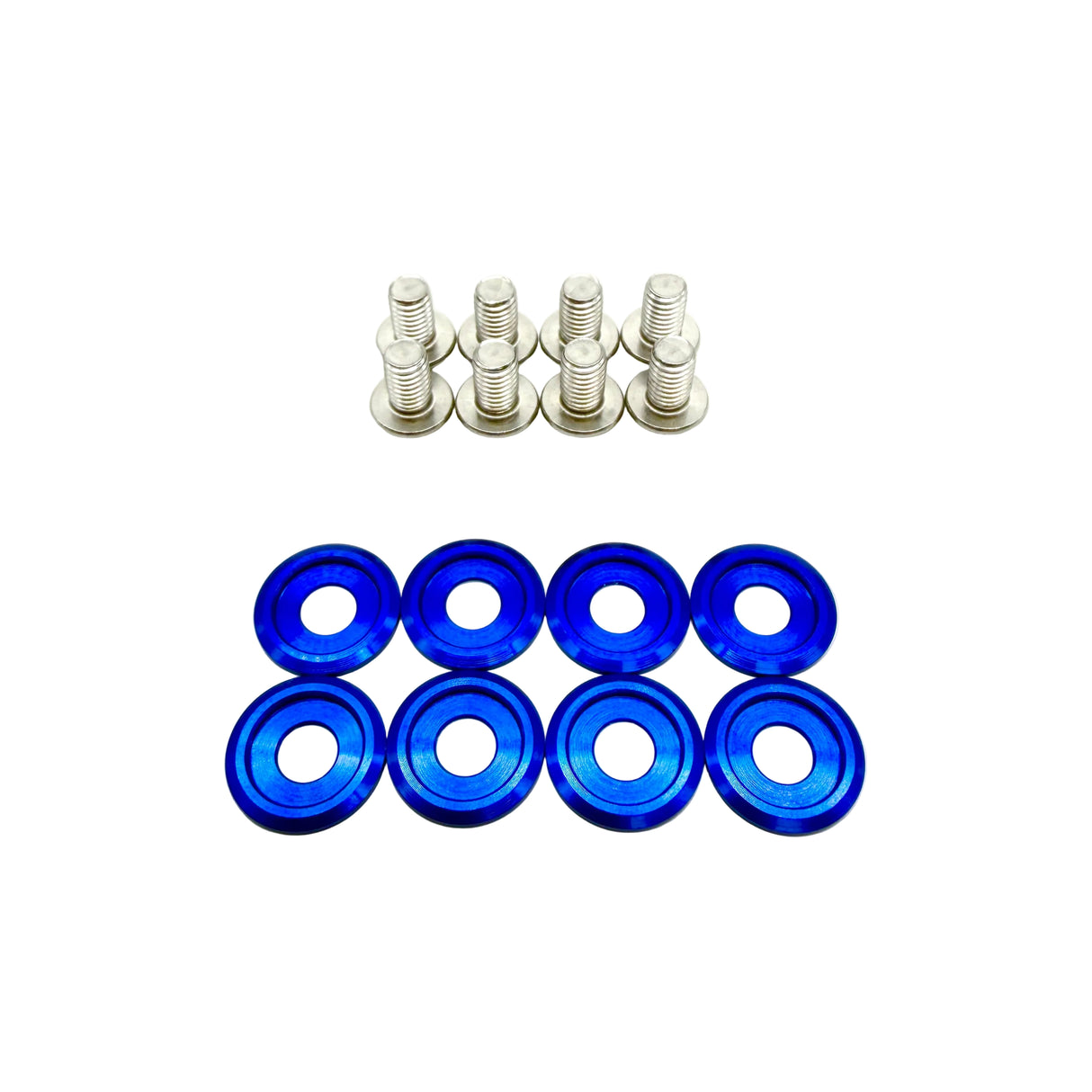 BILLET BMX PRO SERIES PEDAL CAGE WASHERS (8-PACK)