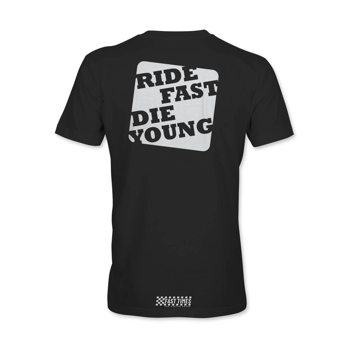 FAST-TIMES COLLECTION RIDE FAST DIE YOUNG TEE Shirts & Tops S3918