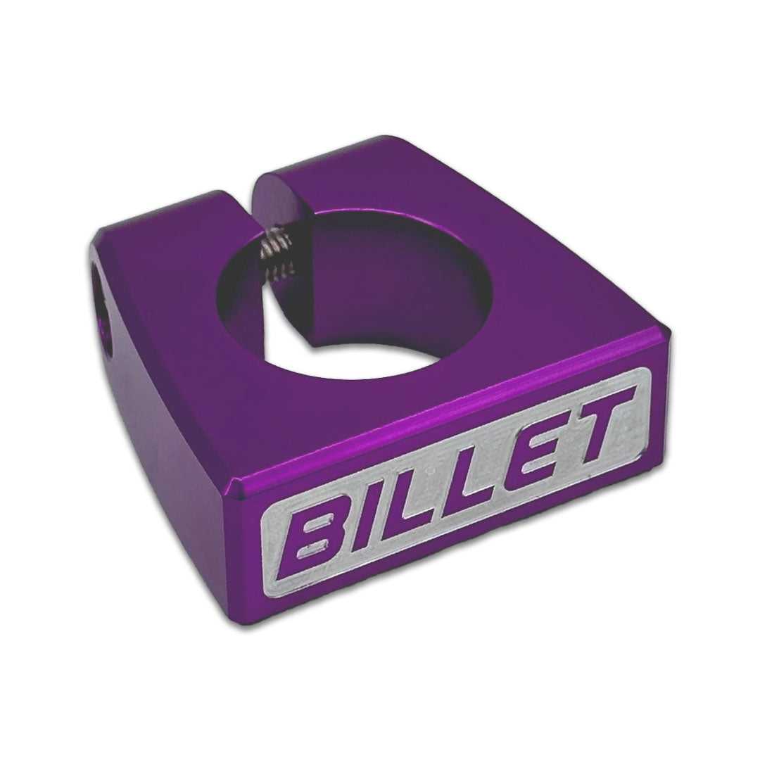 BILLET BMX BILLET HD SEAT POST CLAMP 28.6mm (25.4mm w/ Shim) SEAT POST CLAMP BIL-SCLAMP-BILLETHD-286/254-RED