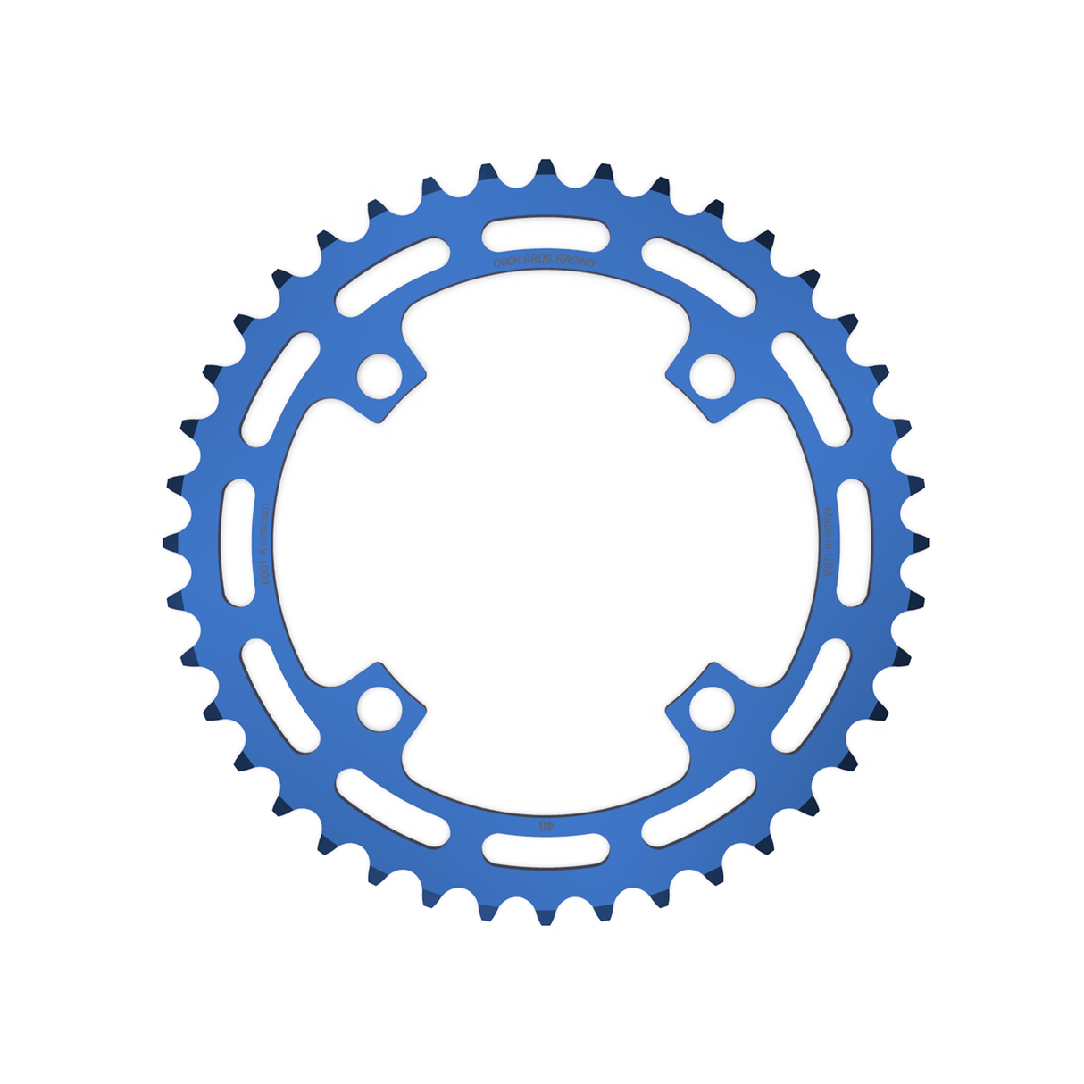 Cook Bros Racing Chainrings Drivetrain CB-CR21AL33238-BL