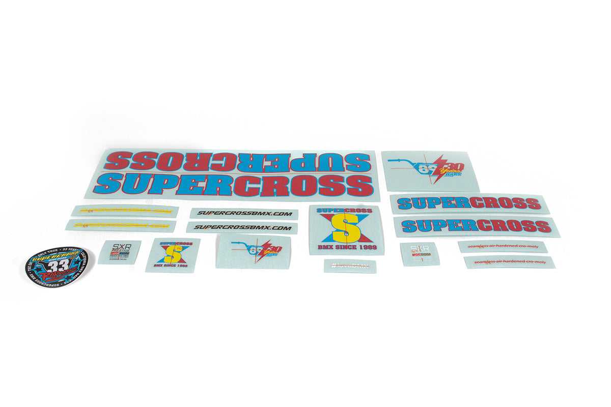 Supercross BMX | Radaversary - SX250 Decal Kit Stickers SXD-250-RET