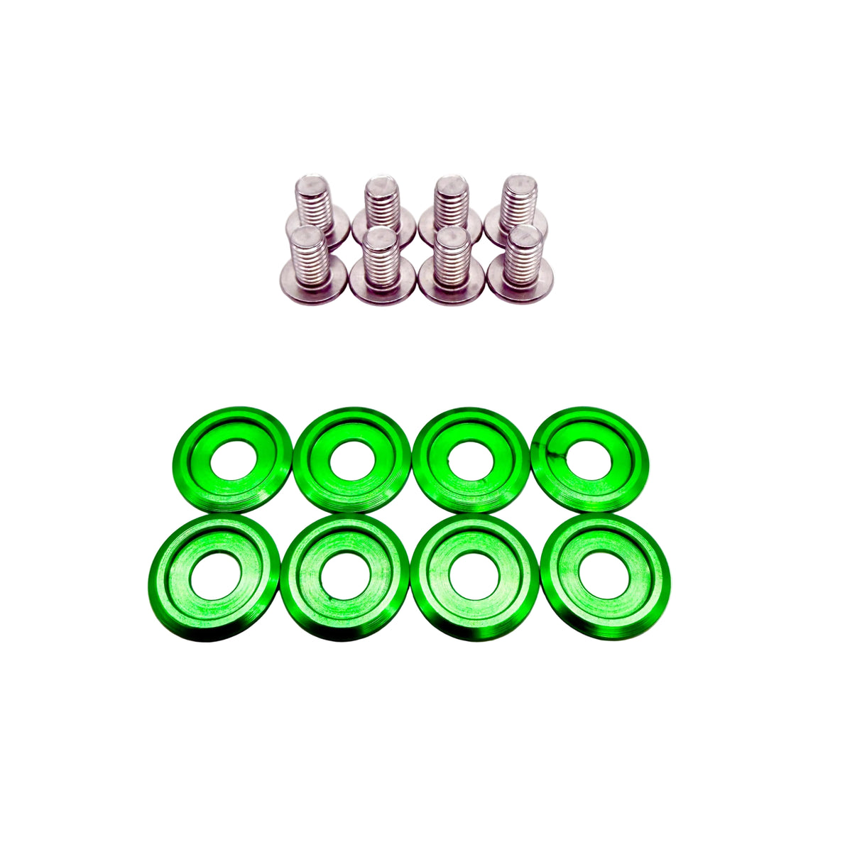 BILLET BMX PRO SERIES PEDAL CAGE WASHERS (8-PACK)
