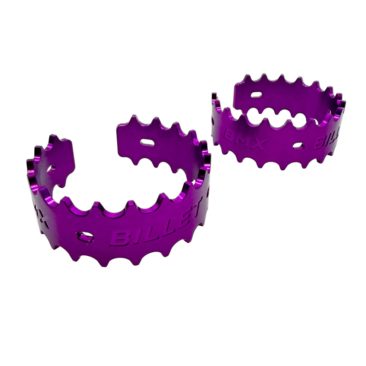 BILLET BMX PRO SERIES ROUND PEDAL CAGE SET GEN 2