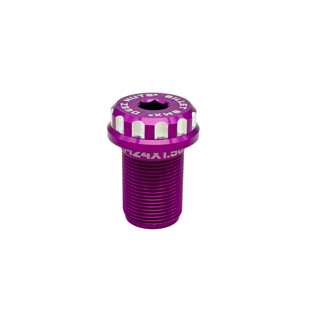 BILLET BMX DEEZ NUTS 12 POINT M24X1.50 COMPRESSION STEM CAP