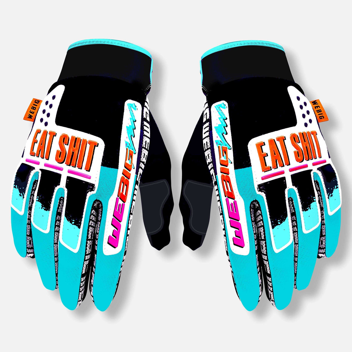 90's VINTAGE EAT SHIT GLOVES MIAMI MINT GLOVES W'S13006S