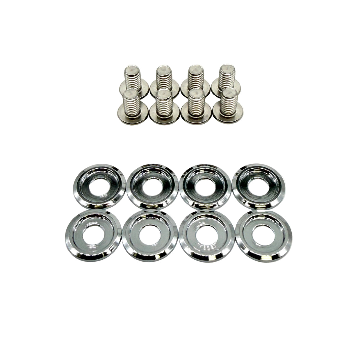 BILLET BMX PRO SERIES PEDAL CAGE WASHERS (8-PACK)