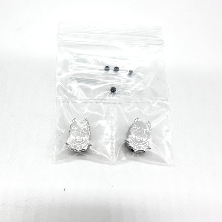 BILLET BMX PITBULL SHIELD UPGRADE FOR CHAIN TENSIONERS (2 Pack) CHAIN TENSIONERS BIL-SHIELD-WEED-GRN