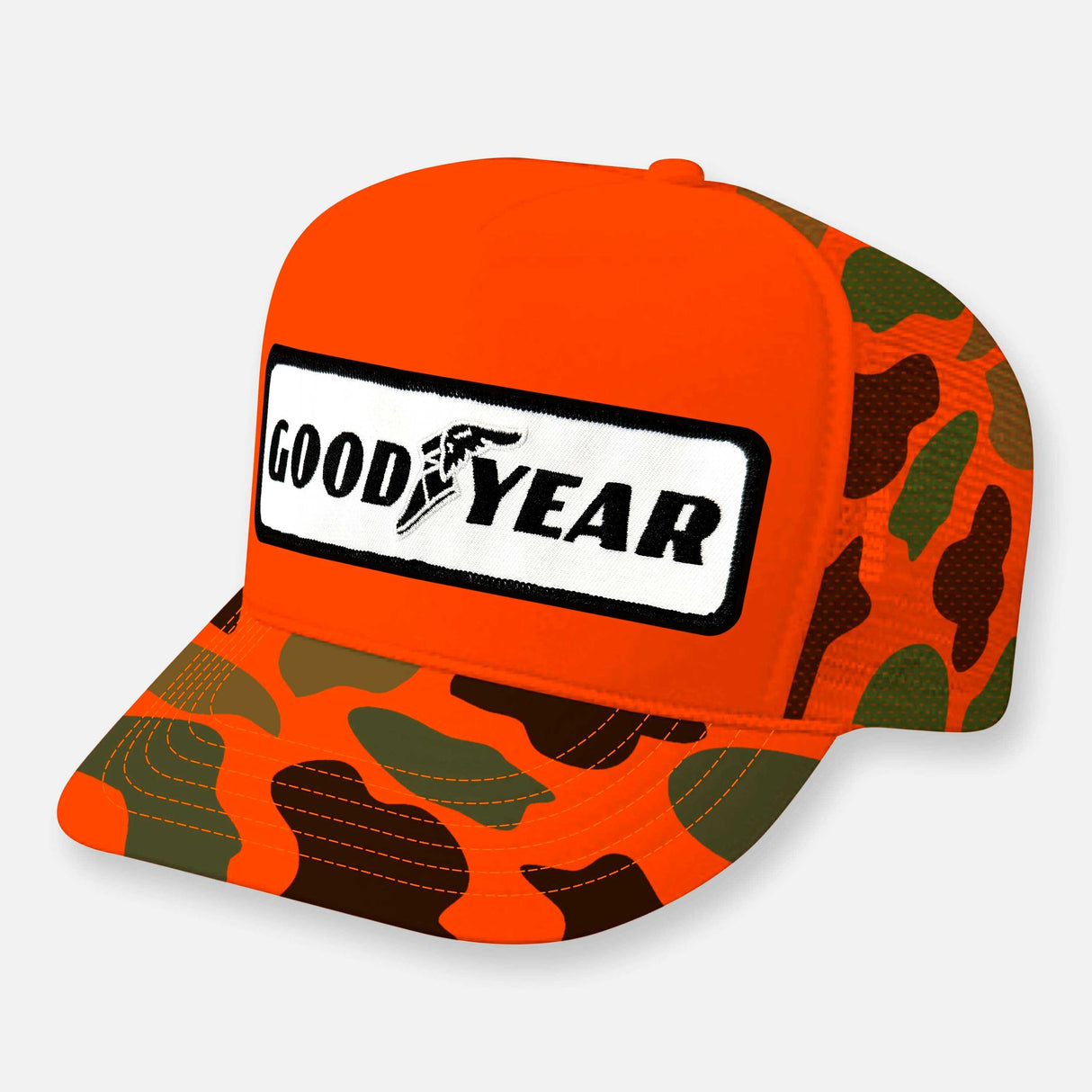 IF YOU AIN'T FIRST YOUR LAST PIT CREW CURVED BILL PATCH HAT Trucker Hats WIF10741S