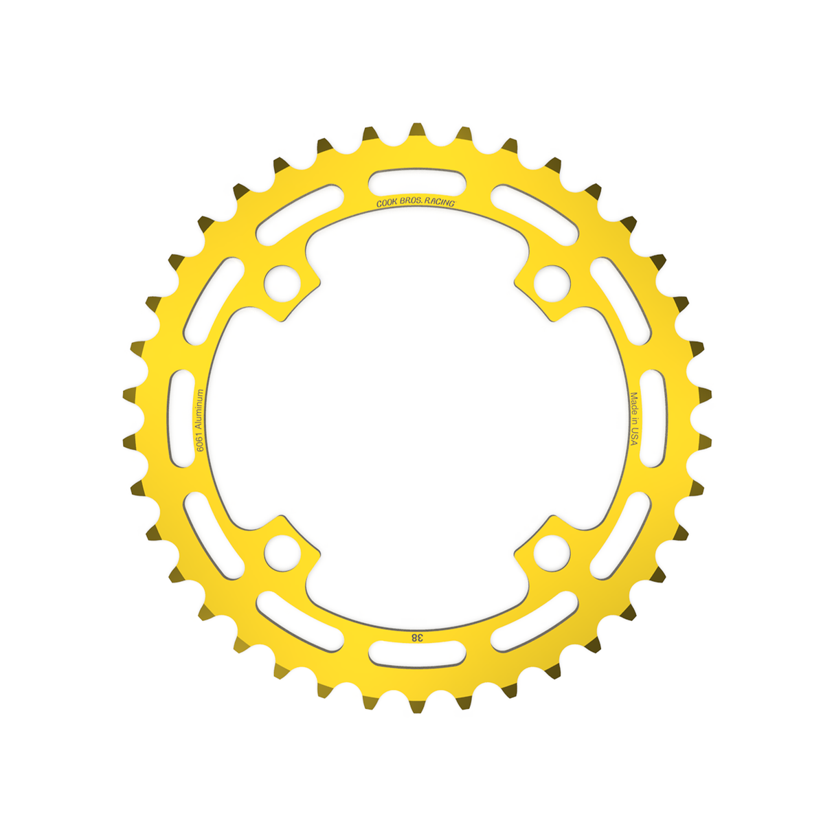 Cook Bros Racing Chainrings Drivetrain CB-CR21AL33238-BL