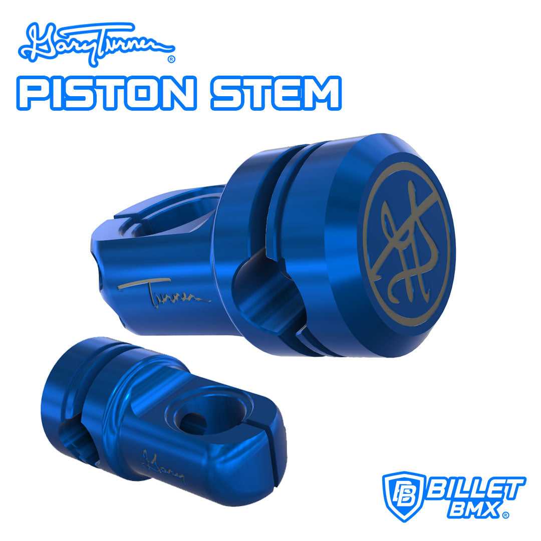 GARY TURNER X BILLET BMX FRONT LOAD PISTON STEM 50MM STEMS BIL-STEM-PISTON-GARYTURNER-RED