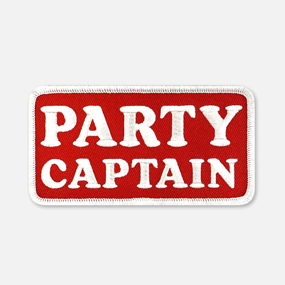 PARTY CAPTAIN PATCH Embroidered Patches WPA11319S