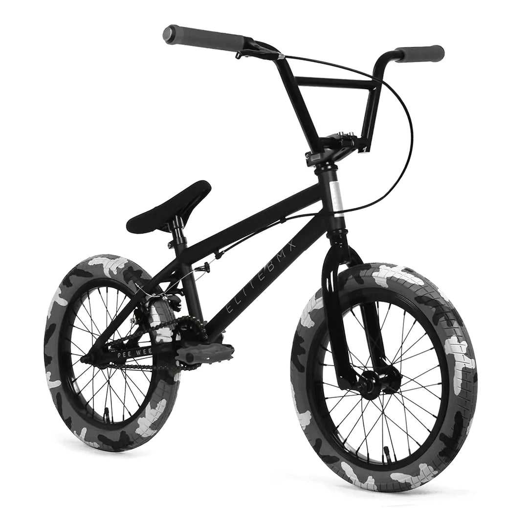 ELITE BMX PEE WEE 18" - BLACK MATTE BIKE PeeWee18" Elite BMX Black Matte