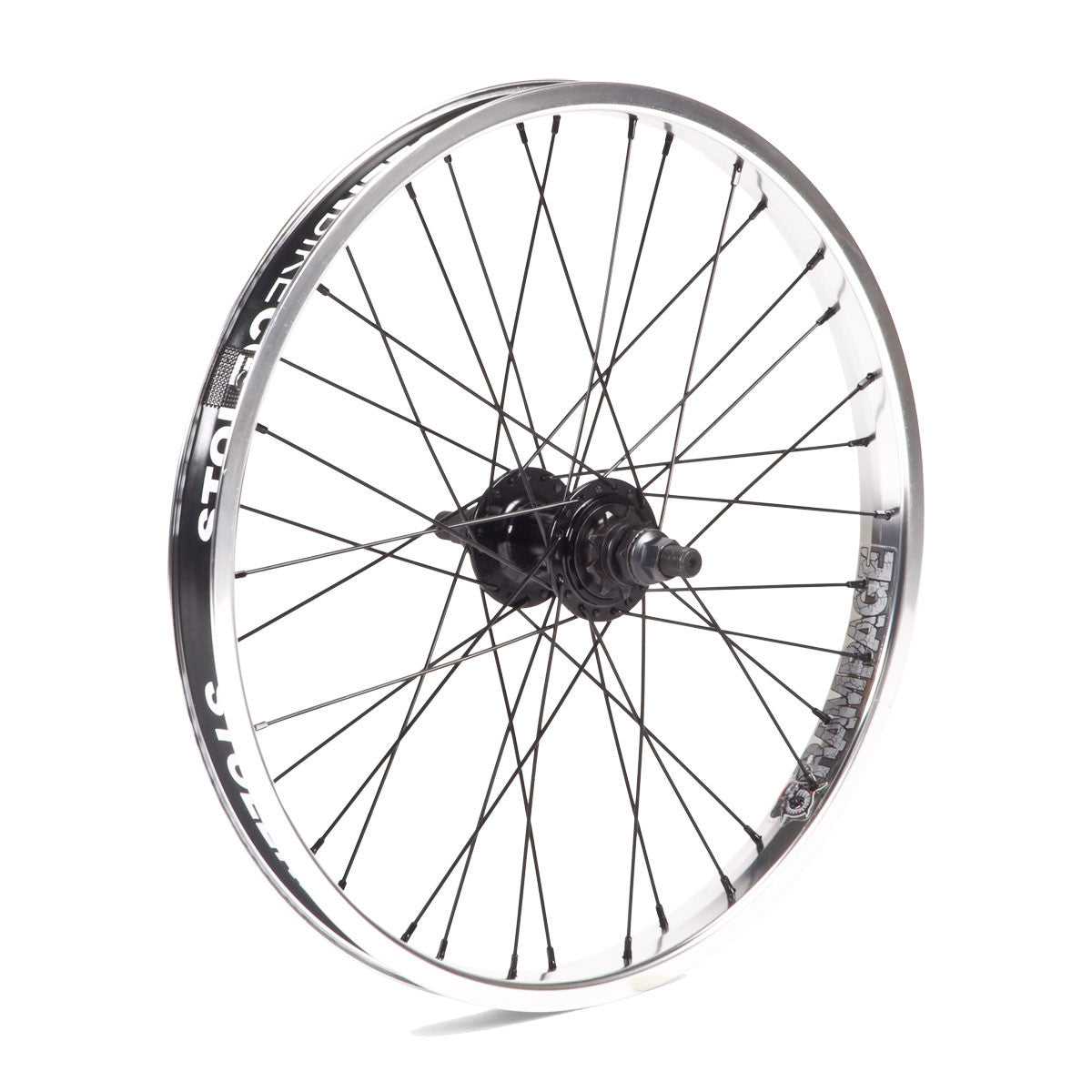 20" RAMPAGE REAR CASSETTE WHEELS Bicycle Wheels S400