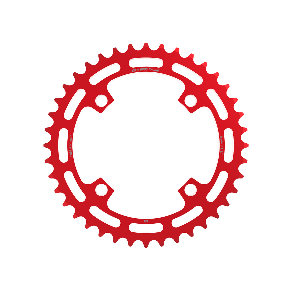 Cook Bros Racing Chainrings Drivetrain CB-CR21AL33238-BL