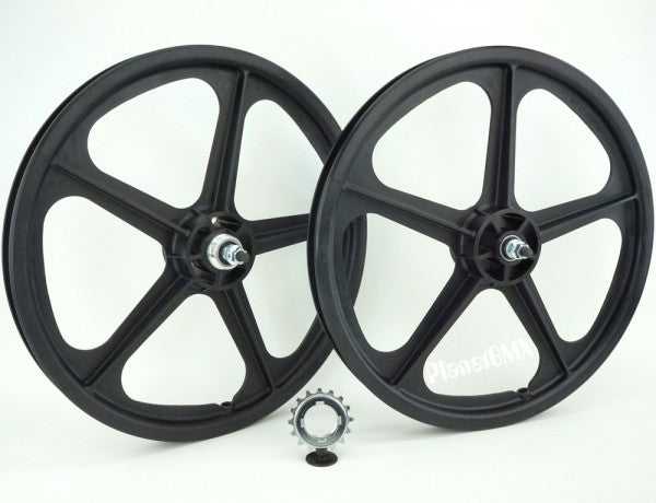 SKYWAY 20" TUFF WHEEL II SET- FREEWHEEL WHEELS 2722-020-FW-WH