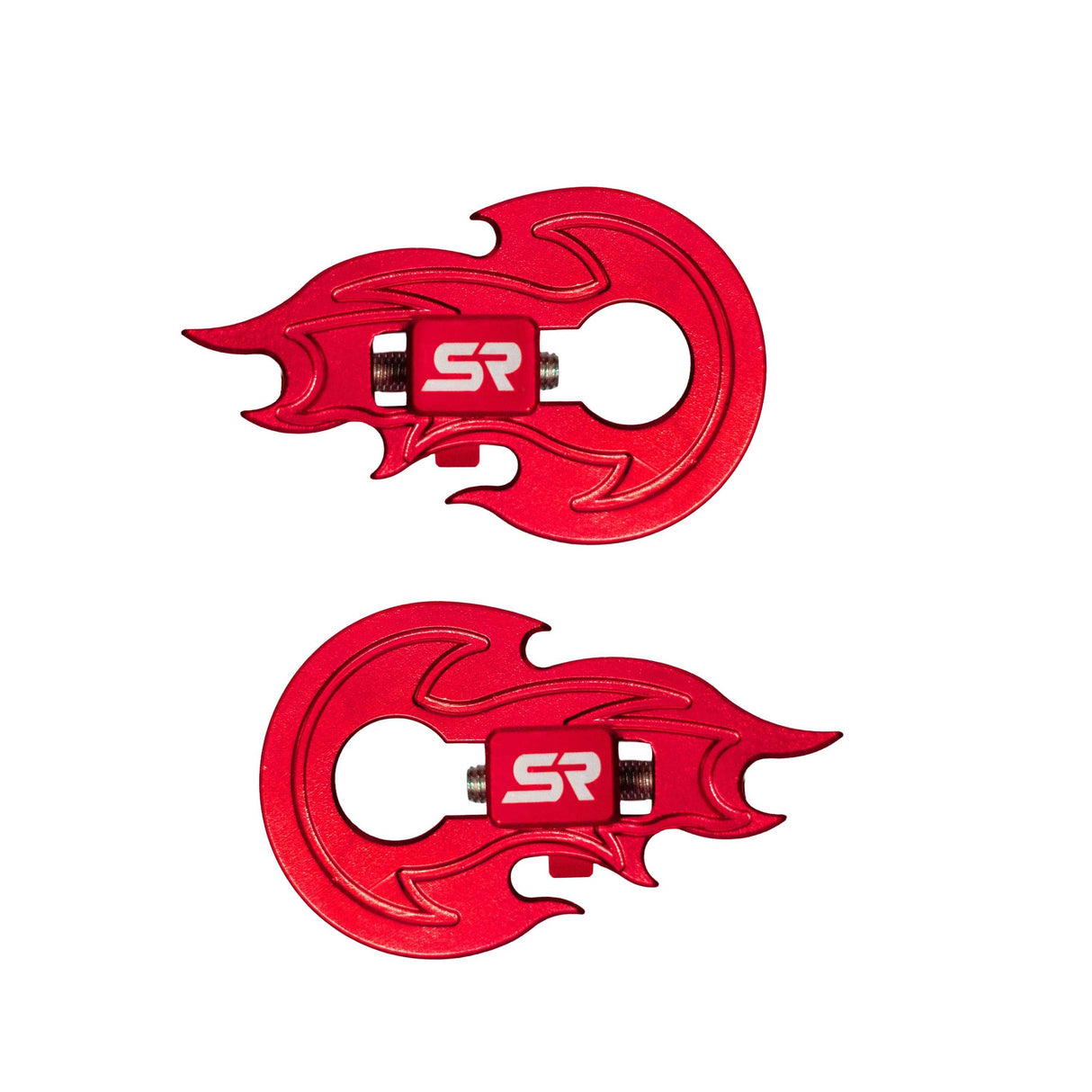 SR Flame Tensioners - Pair Red Bicycle Small Parts sku-50951486308634