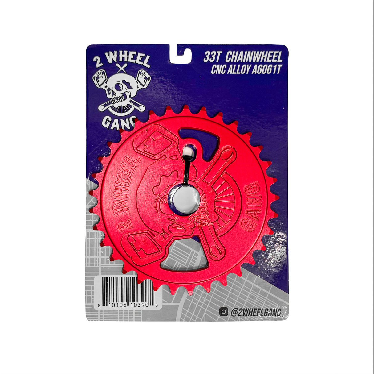 2WG Red - Chainwheel 33T Chainwheel-2WG Red