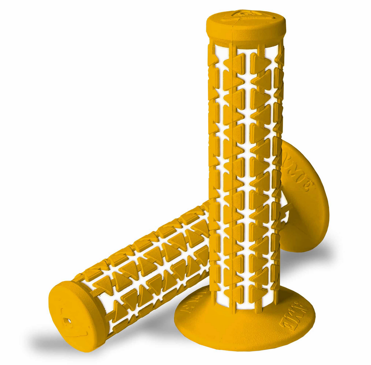 A’ME Dual BMX Grips – Dual Compound |Classic Flange Bicycle Grip AME-DUA-BKY