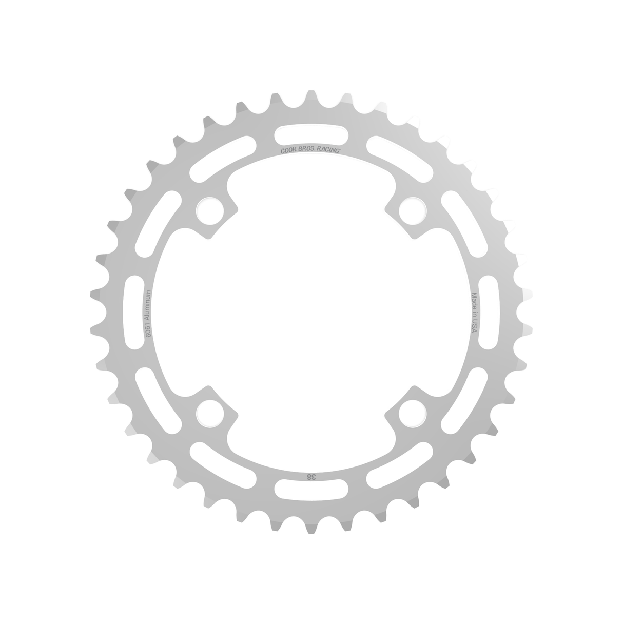 Cook Bros Racing Chainrings Drivetrain CB-CR21AL33238-BL
