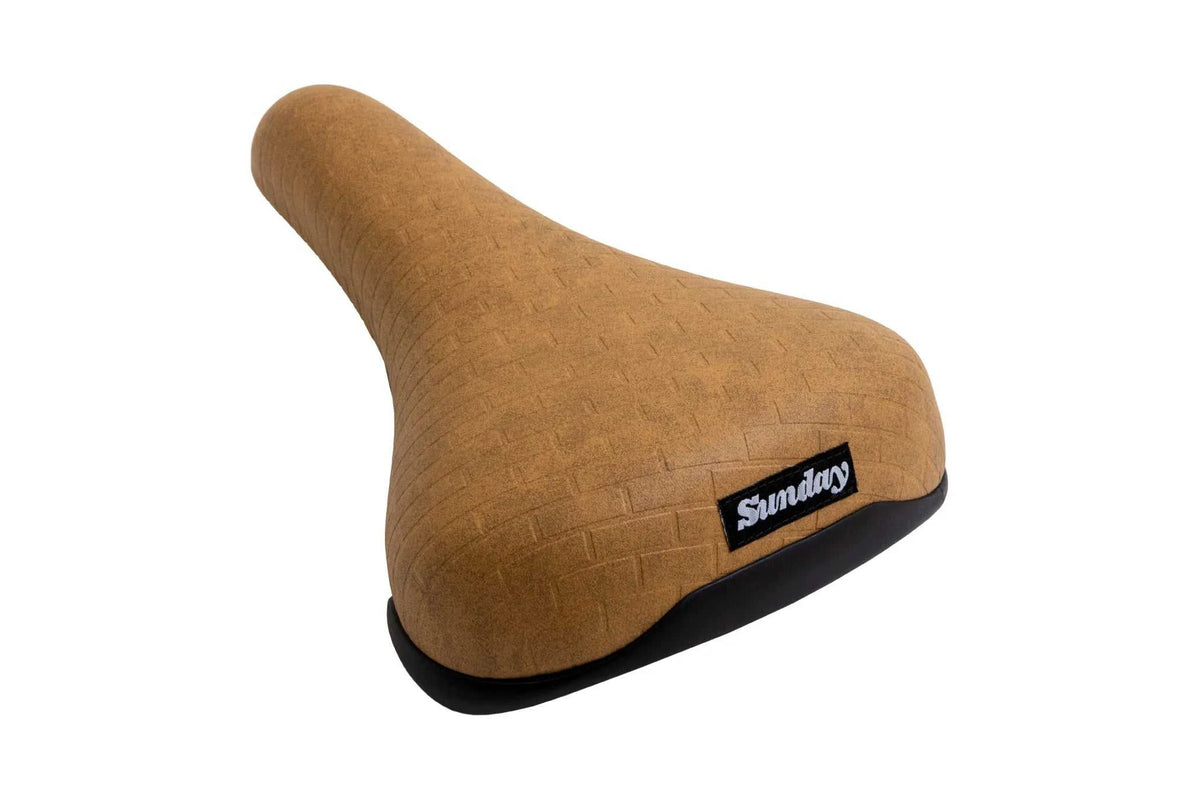 SUNDAY SILVA BRICK CRUISER RAILED SEAT SADDLE