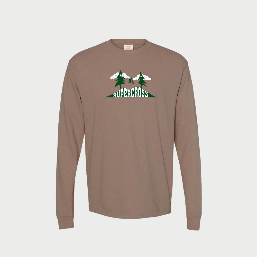 Supercross BMX | Long Sleeve Mountains Shirt Apparel SX-MTN-LNG-S