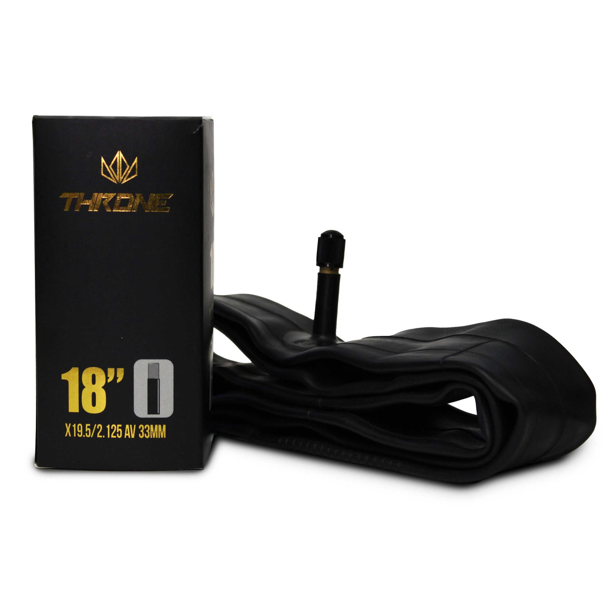 Tube - 18" x19.5/2.125 AV 33MM Tire Tube-TC 18x1.95 AV 33mm