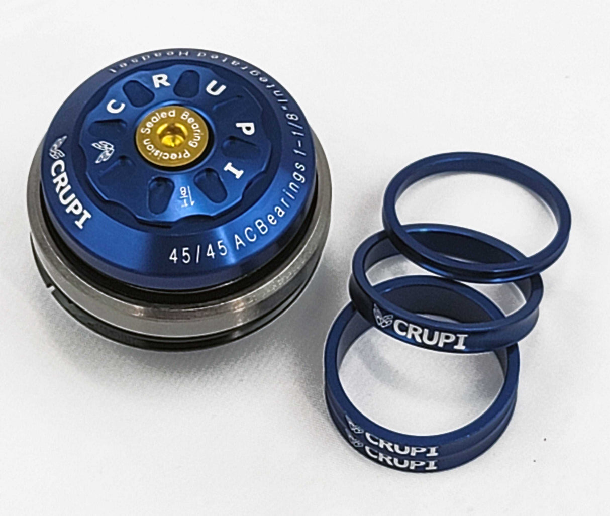 Crupi Factory 1.5" Pro Taper Headsets Headset/Spacers 45220