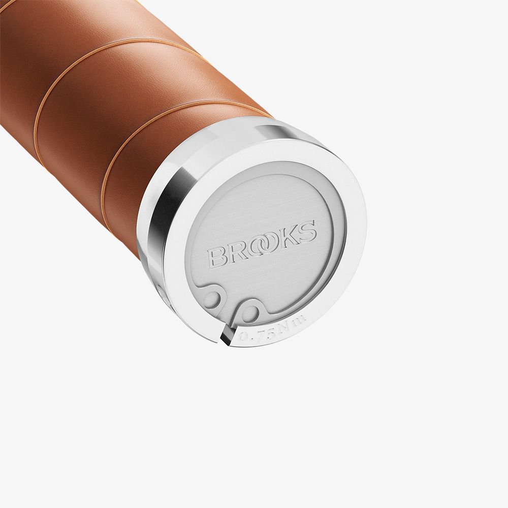 BROOKS SLENDER LEATHER GRIPS